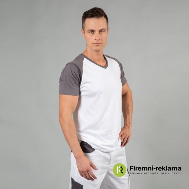 James Ross T-shirt Raffaello - Colour: white, Size: XS