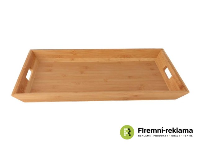 Bamboo serving tray 50 x 33 cm