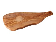 Large Olive Wood Cutting Board with Handle