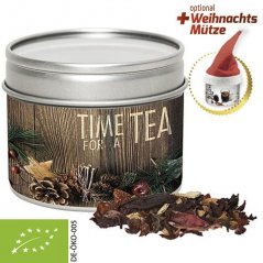 Organic Christmas fruit tea in a can - 200 pcs