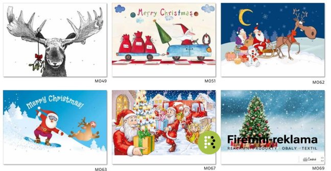 Classic wall Advent calendar – sample motifs