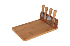 Bamboo cheese set