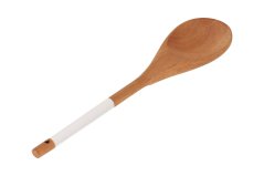Oval wooden spoon WHITELINE acacia - 30 cm