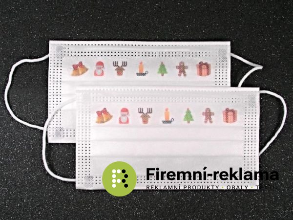 Czech disposable masks with print - Packaging: 250pcs