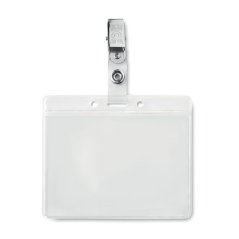 Name tag for clothes with clip