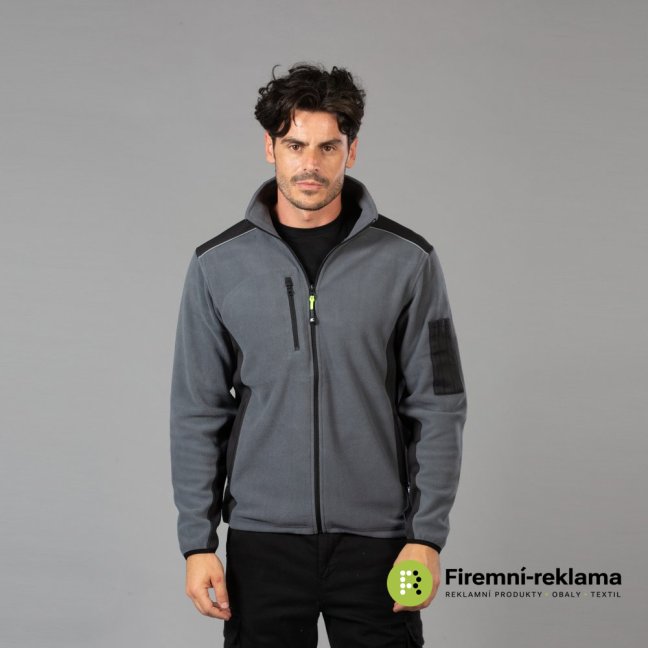 James Ross Polar fleece Baltic - Colour: black/orange, Size: S