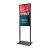 Digital Totem Sky-Go 43" RAL9005JS black with 55" monitor