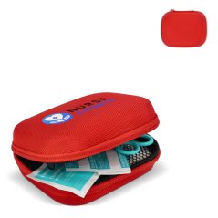 First Aid kit 15pc Everest - 15 first aid items, with company logo printed on red box, suitable corporate gift for employees, clients, and business partners