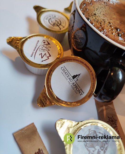 Coffee creamer 10 ml with logo - Packaging: 3120pcs