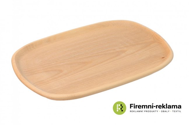 Stylish small wooden tray