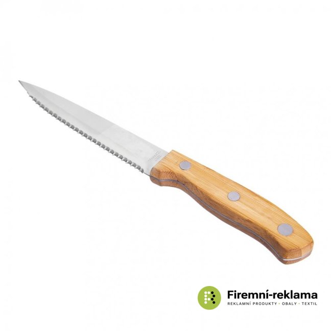 Bamboo steak knife