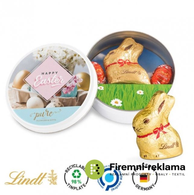 Easter bunny Lindt can - Packaging: 100pcs