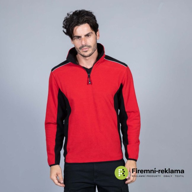 James Ross Polar fleece New Riga - Colour: orange/black, Size: S