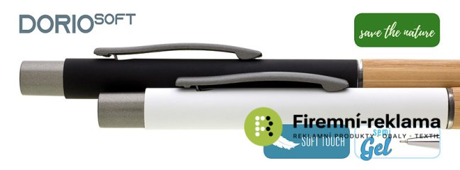 DORIO SOFT Bamboo / metal ballpoint pen