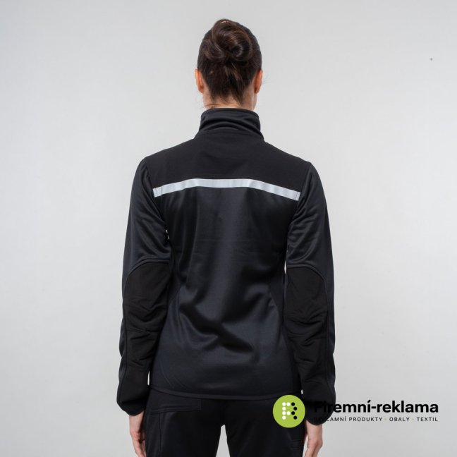 James Ross Sweatshirt Queens Lady - Colour: black, Size: S