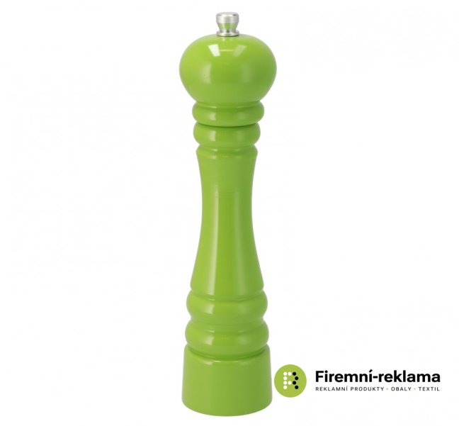 Wooden spice grinder green