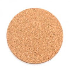 Round cork pot mat - 19 cm