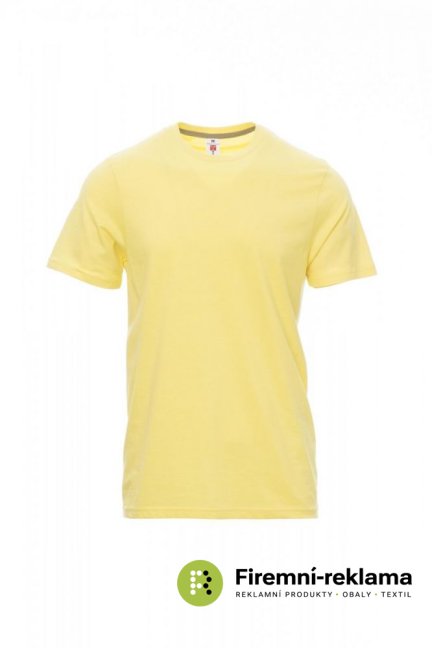 Men's t-shirt SUNSET - Colour: aquamarine, Size: L
