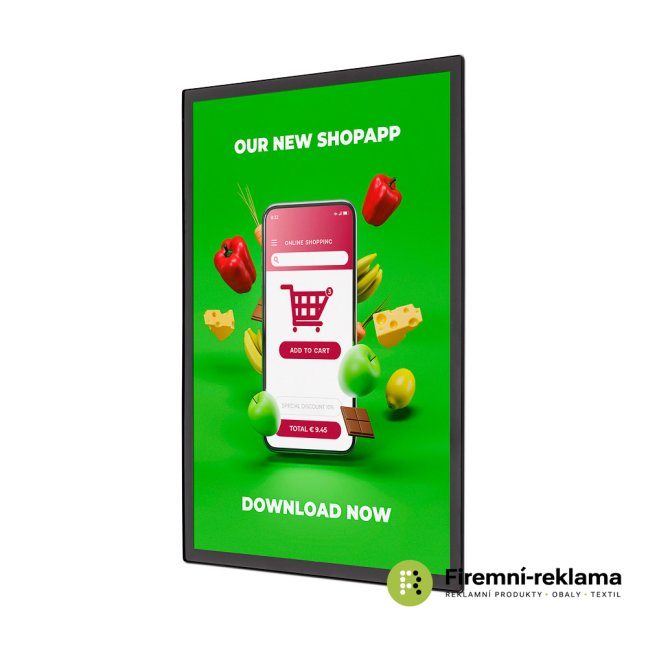 Magnetic Poster Frame Slim - Colour: black, Media Size: A1 (594 x 841 mm)