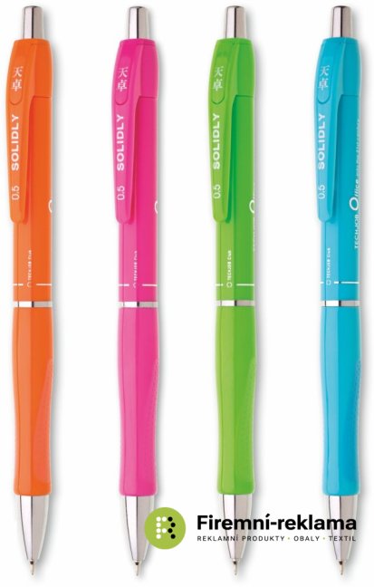 SOLIDLY NEON Plastic ballpoint pen