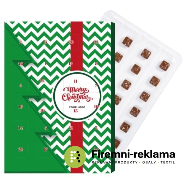 Advent calendar classic - Packaging: 100pcs, Type of chocolate: milk