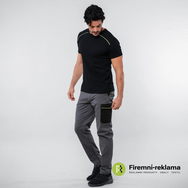 James Ross Pant  Zurigo Bicolor - Colour: grey, Size: S