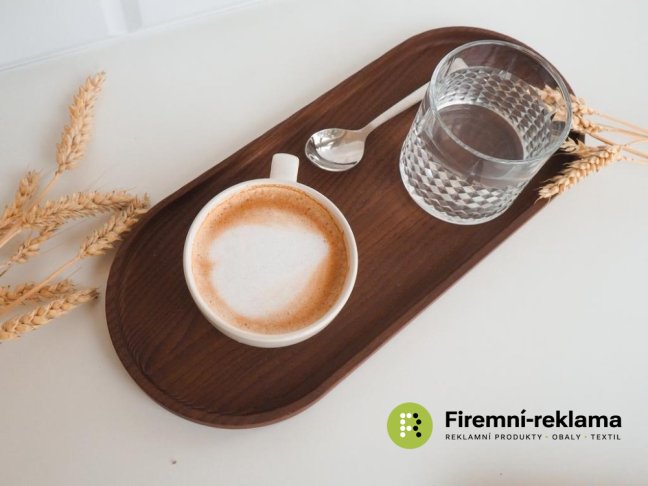 Wooden tray 25 x 12 cm - ash
