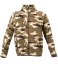 James Ross Polar fleece Metz Man - Colour: camouflage green, Size: XS