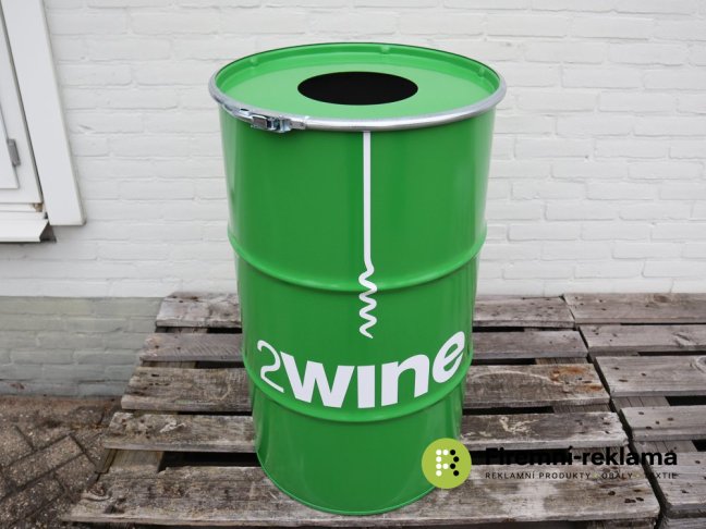 Bid Barrel with custom print