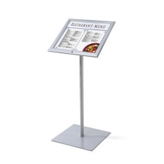 Freestanding Menu Display Case