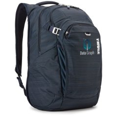 Thule Construct Backpack 24L blue with custom print Thule Construct Backpack 24L blue with custom print