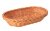 Wicker basket for pastries, oval