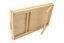 Wooden bed serving table 50x30 cm