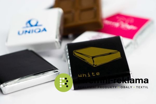 Čokoláda ke kávě 5g - Balení: 1000ks, Druh čokolády: mléčná