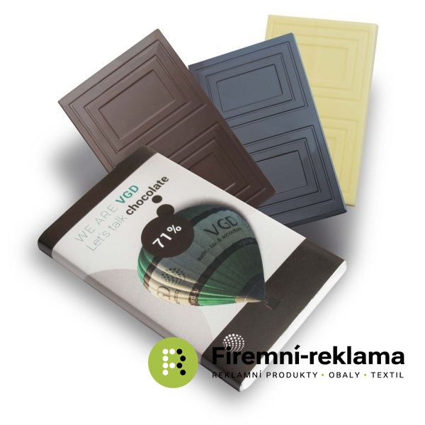 Belgian chocolate with own print 25g - Packaging: 1000pcs