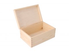 Corporate gift - Wooden box with lid 30 x 20 x 14 cm