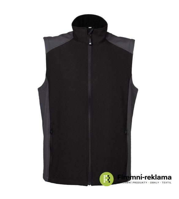 James Ross Waistcoats Campiglio - Colour: black/grey, Size: S