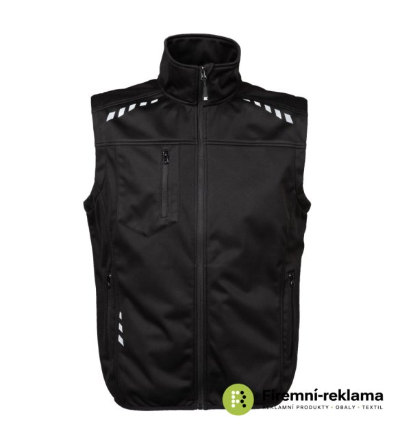 James Ross Waistcoats Trieste - Colour: black, Size: S