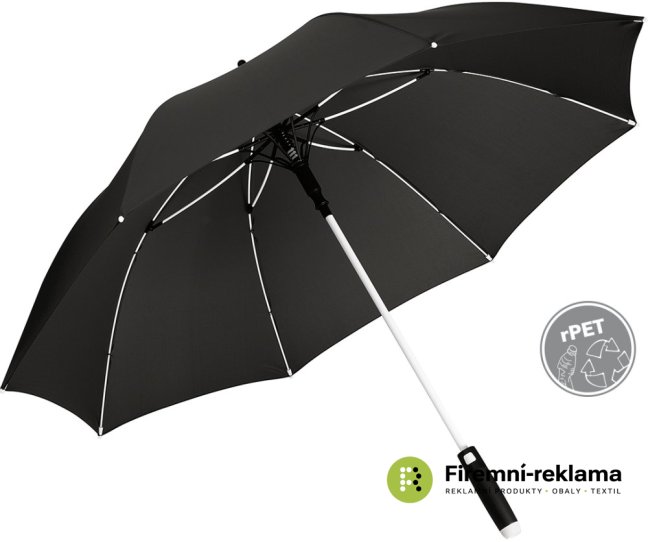 AC midsize umbrella FARE® Whiteline - Colour: black