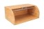 Bamboo bread box BRILLANTE 40.5 x 27 x 17 cm with plastic lid