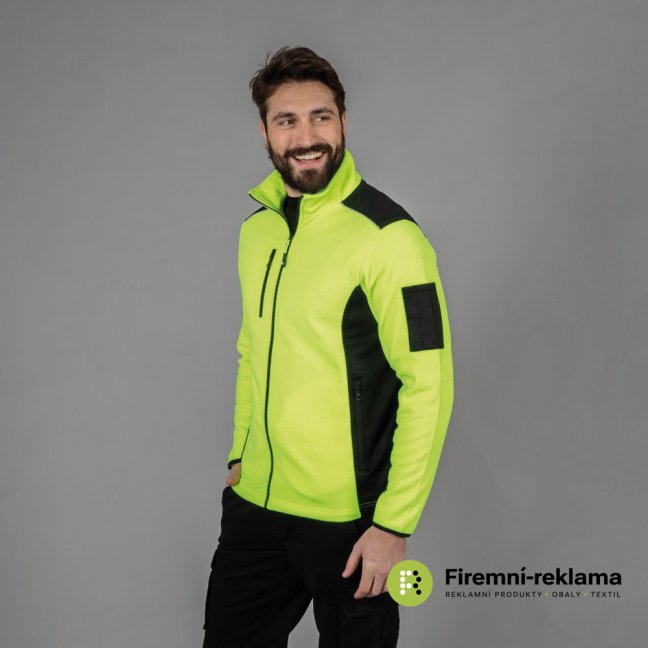 James Ross Polar fleece Baltic - Colour: black/orange, Size: S