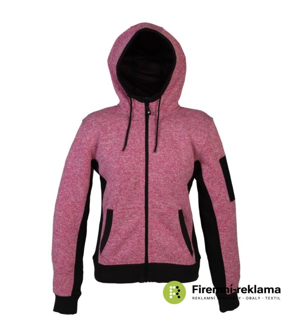 James Ross Knitted fleece New Quebec Lady - Colour: pink, Size: S