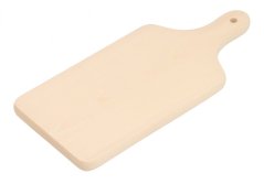 Cutting board with medium handle