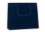 Papírová taška MODEL 2 tmavě modrá - Balení: 1ks, Velikost: 16x8x25cm