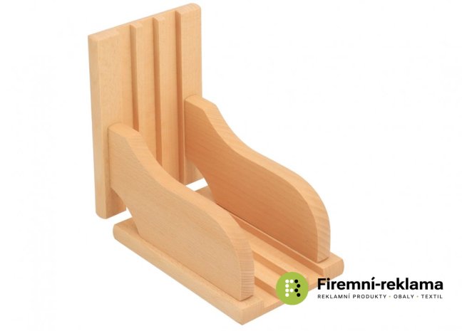 Set of cutting boards with stand