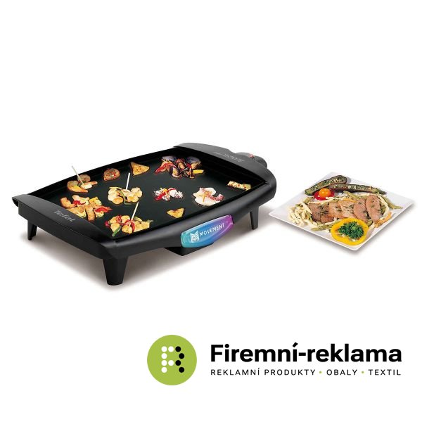 Tefal Plancha Compact 900 Black with custom print