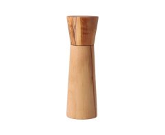 Olive wood spice mill