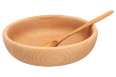 Bowl 20 cm + spoon 21 cm set
