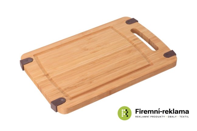 Bamboo non-slip cutting board - small