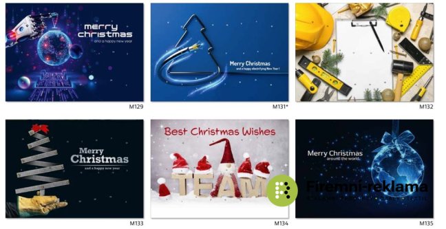 Advent calendar A5 wall/desk - sample motifs